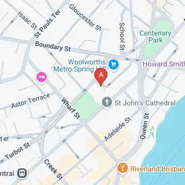 Organised parking at 410 Ann St Brisbane City QLD today