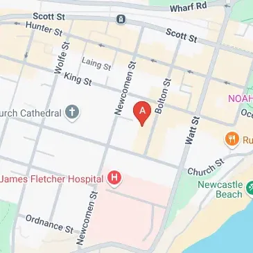 Bolton Street Newcastle NSW parking spaces are available