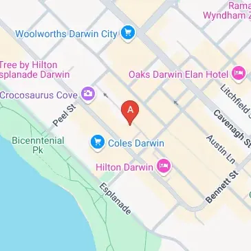 Darwin City parking near Shadforth Lane is now organised NT