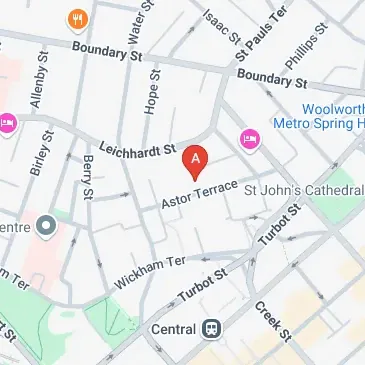 Astor Terrace Spring Hill secure parking Brisbane QLD area