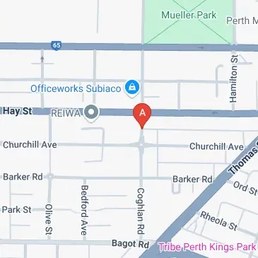 Parking on Coghlan Rd Subiaco WA Australia is organised