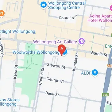 Find organised parking on Burelli Street Wollongong NSW now