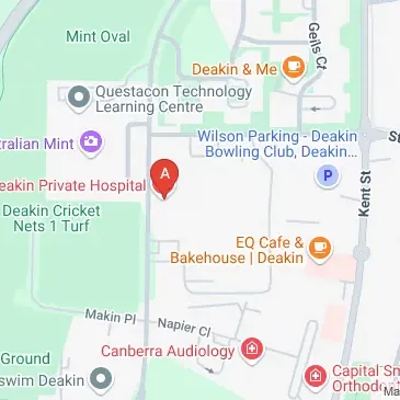 Denison Street Deakin ACT parking options are available