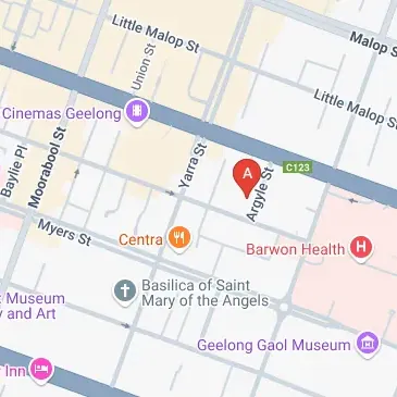 Organise your parking at 7 Argyle St Geelong VIC today
