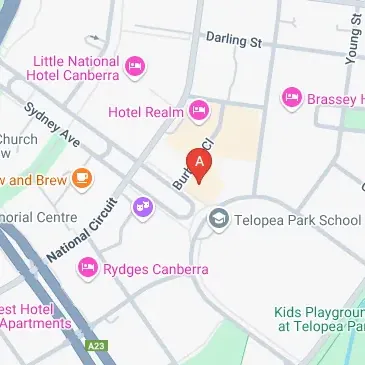 Find parking organised near Burbury Cl Barton ACT Australia