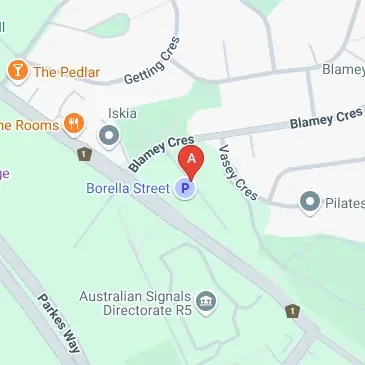 Borella Street Campbell ACT parking spaces in Australia