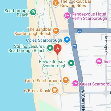 Find parking on The Esplanade Scarborough WA Australia