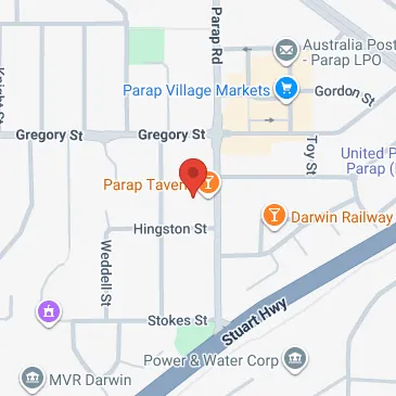 Find organised parking on Parap Road in Parap NT Australia