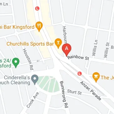 Garage for parking and storage on Street in Kingsford NSW