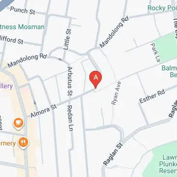 Lock-up garage in Mosman Village