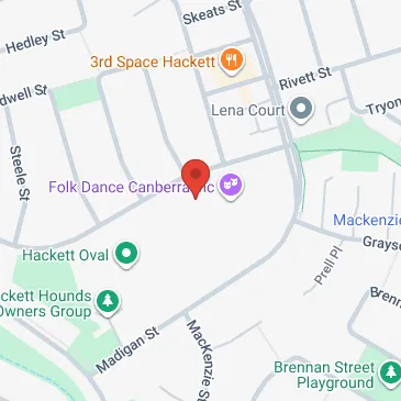 Maitland Street Hackett ACT parking simple and well located