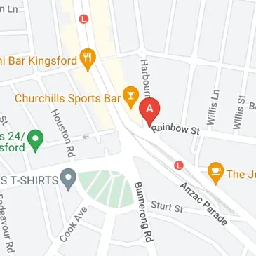 Many parking spots available near UNSW Kingsford area