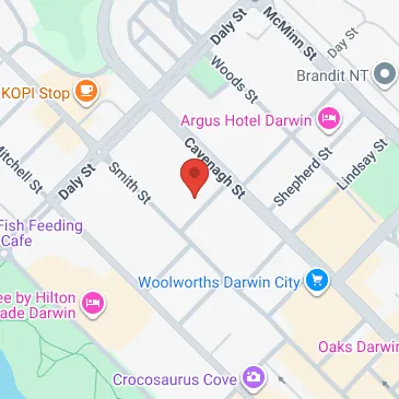 McLachlan St Darwin NT parking organised in the city centre