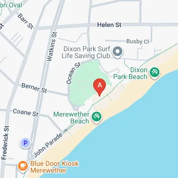 Ocean Street Merewether parking NSW close to the beach