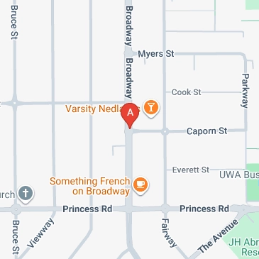 Off Street parking near UWA. Free bus to SCGH and city.