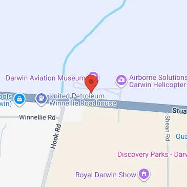 Organised parking available on Stuart Highway Winnellie NT