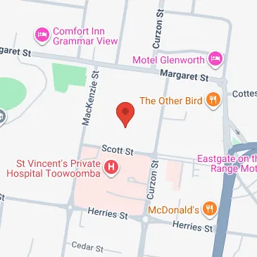 Organised parking on Scott Street in East Toowoomba QLD