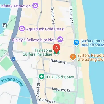 Paradise Centre parking on Hanlan St Surfers Paradise QLD