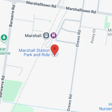 Parking available at 52 Marshalltown Rd Marshall VIC