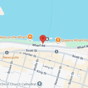 Parking available at Wharf Rd Newcastle NSW Australia