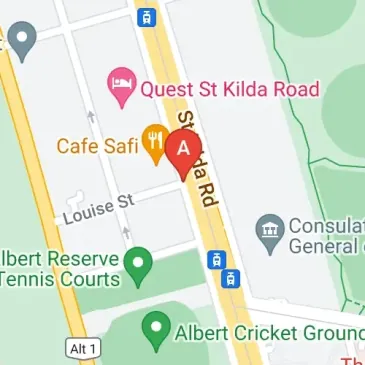 Secured parking space available on St Kilda Road now