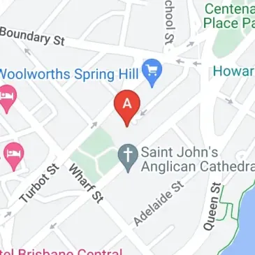 Cathedral Square Brisbane unreserved parking monthly