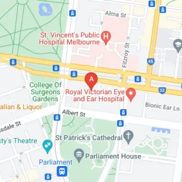 Easy parking near Victoria Parade in East Melbourne here