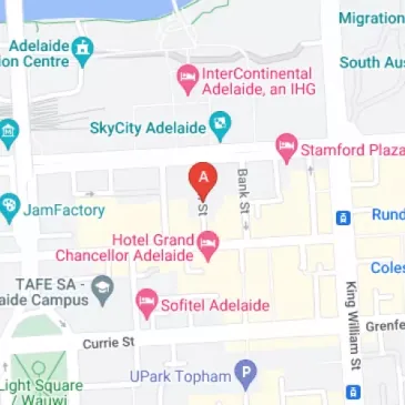 Reserved CBD parking near Rundle Mall in Adelaide city