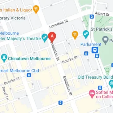 Exhibition Street Melbourne best parking location here