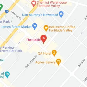 Fortitude Valley parking near The Calile Hotel James St