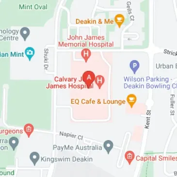 Parking For Rent - Calvary John James Hospital Deakin Car Park