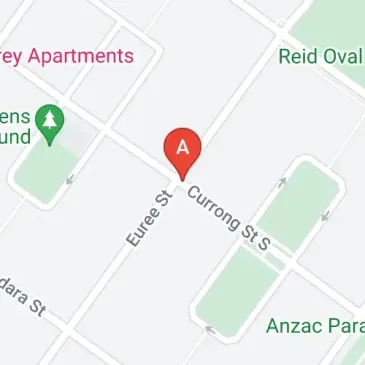 Street parking in Reid ACT perfect car park location