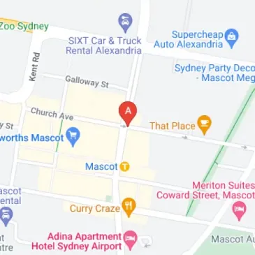 Park your car near Church Ave Sydney Airport NSW 2020