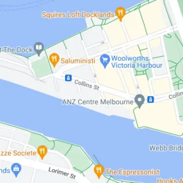 Covered car parking available on Collins Street Docklands