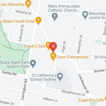 Car space available for rent on a street in Waverley NSW