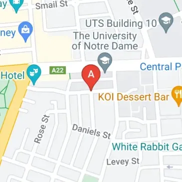 Chippendale underground parking near Broadway and UTS area