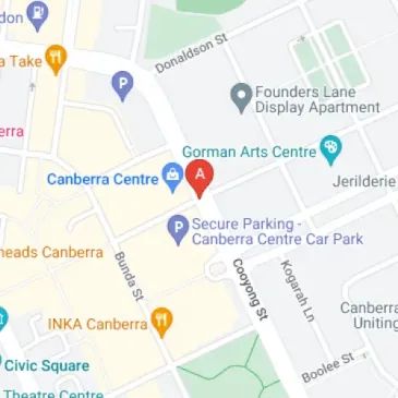 City 7 Canberra car parking available on Cooyong Street