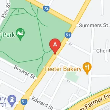 Perth city fringe parking easy access to the freeway