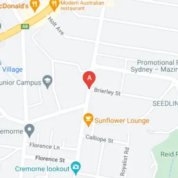 Cremorne private undercover parking near Neutral Bay