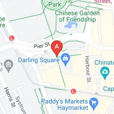 Darling Square indoor parking near Market City in Sydney CBD