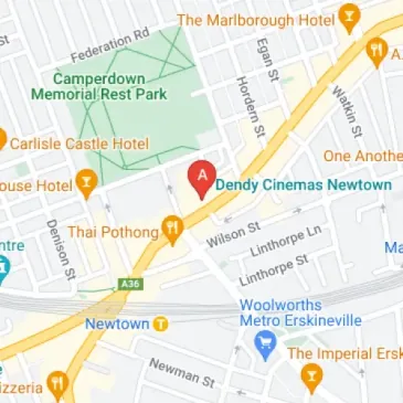 Dendy Newtown parking on King Street is available today