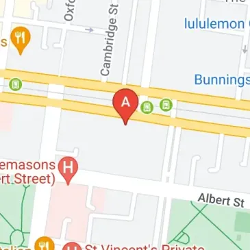 East Melbourne unreserved parking in the Tribeca area