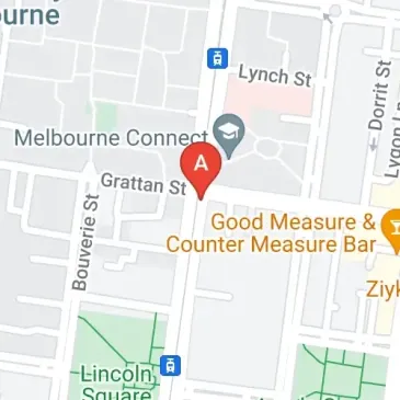 Carlton parking spaces near Swanston St free tram zone