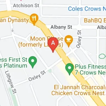 Froebel St Leonards parking on Pacific Highway is available