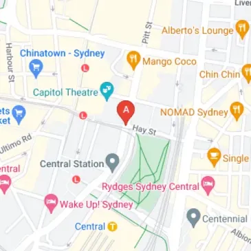 Great city parking near Central Station and World Square