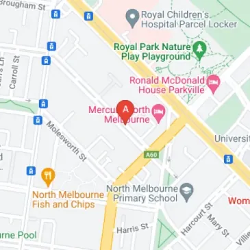 Great off road secure parking in North Melbourne available