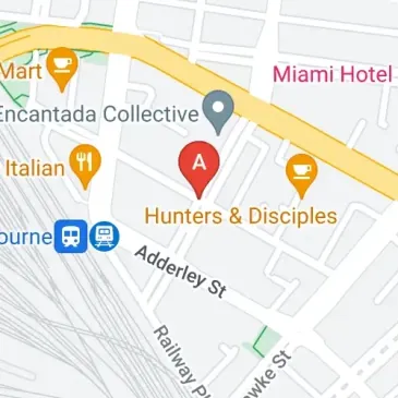 Lock Up Garage Next To North Melbourne Train Station