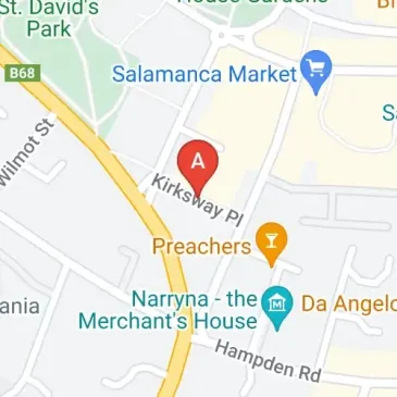 Looking for parking in Battery Point near Salamanca area