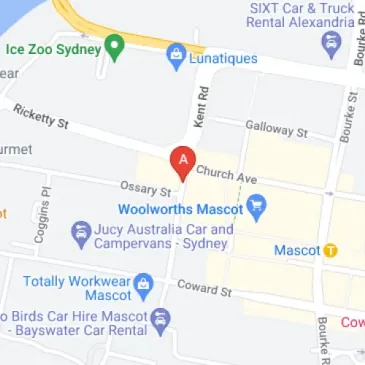 Sydney Airport parking space near Kent Rd secure undercover