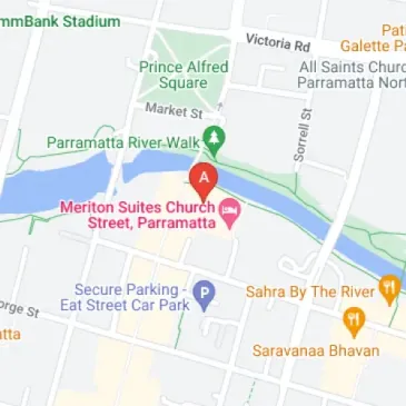 Church Street Parramatta Parking at Meriton Altitude Centre